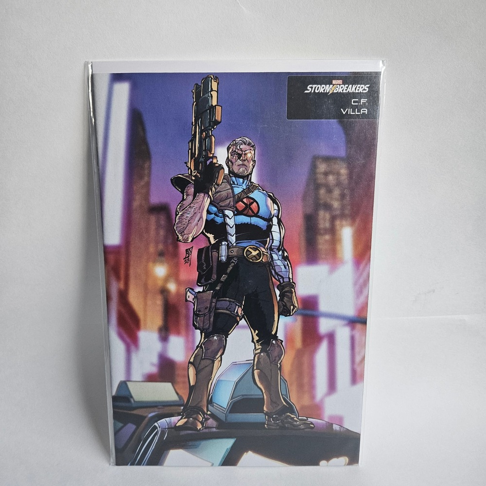 Marvel Stormbreakers C.F. Villa Variant Comic Book Cable X-Men Art Cover